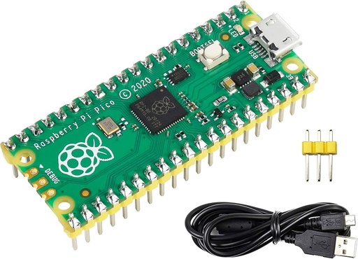 Rasberry Pi Pico (Soldered) + USB 